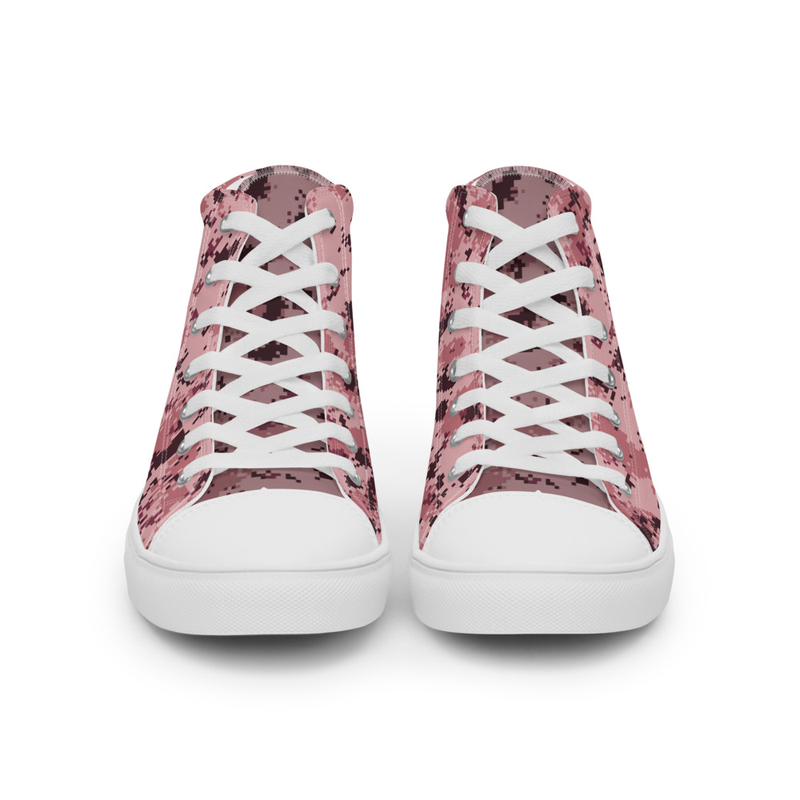 Men's high-top canvas shoes