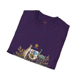 Australian Coat of Arms shirt | Kangaroo Emu Crest T-Shirt 60