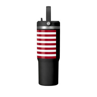 American Flag Tumbler 32oz | USA Stars Stripes Stainless Travel Cup 22