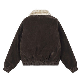 Retro Fur Collar Cotton-Padded Jacket for Men | Winter Coat 3