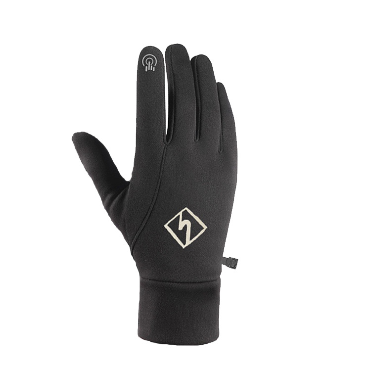 Windproof Thermal Cycling Gloves with Touchscreen Fingertips