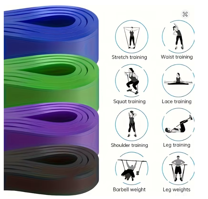 Elastic Band Pull-Up Assist Belt | Yoga & Fitness Resistance