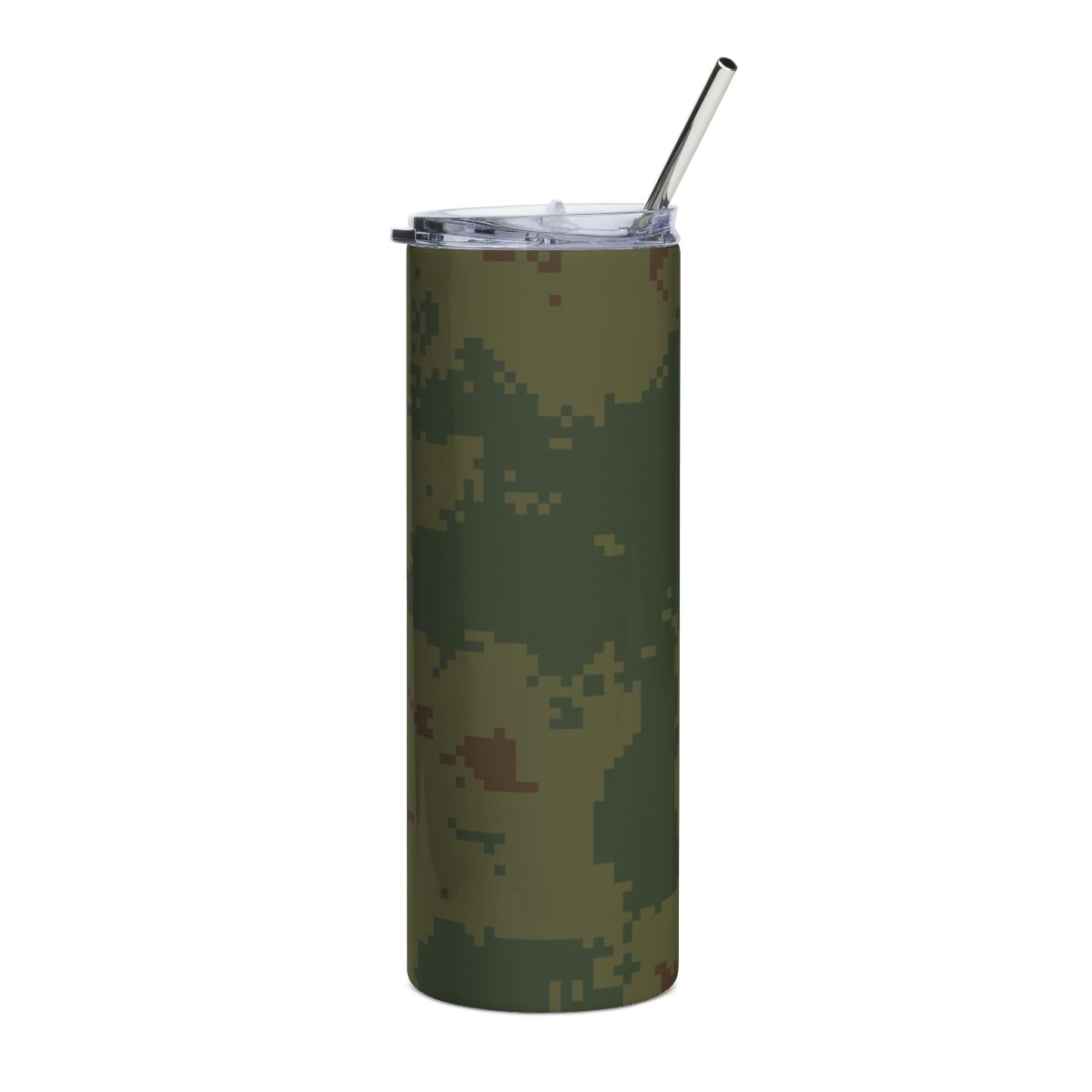 Digital Woodland Camo Tumbler | 20oz Stainless Steel