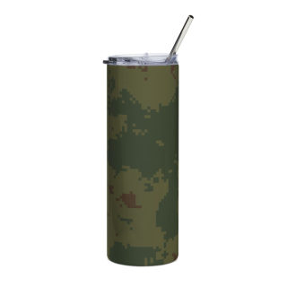 Digital Woodland Camo Tumbler | 20oz Stainless Steel