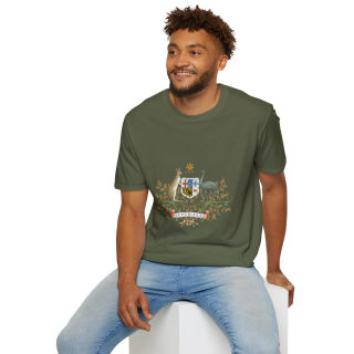 Australian Coat of Arms shirt | Kangaroo Emu Crest T-Shirt 135