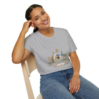 Australian Coat of Arms shirt | Kangaroo Emu Crest T-Shirt 113