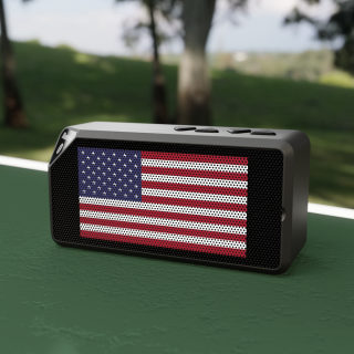 American Flag Bluetooth Speaker | Portable Patriotic Speaker 5