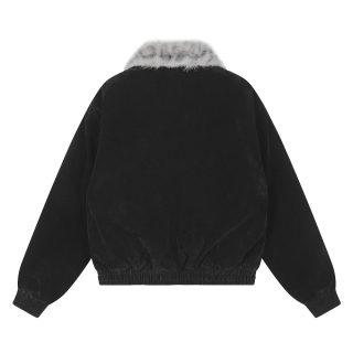 Retro Fur Collar Cotton-Padded Jacket for Men | Winter Coat 4