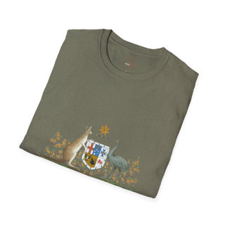 Australian Coat of Arms shirt | Kangaroo Emu Crest T-Shirt 54
