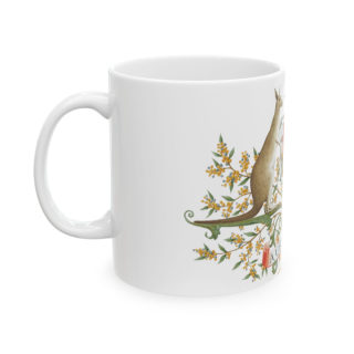 Australian Coat of Arms Mug | Kangaroo Emu Crest Ceramic Mug 7