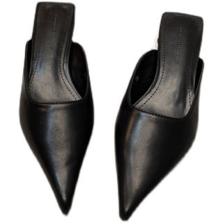 Pointed Toe Cat Heel Sandals & Half Slippers for Women 5