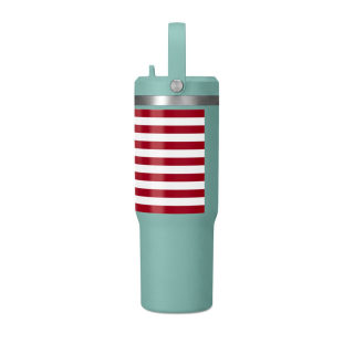 American Flag Tumbler 32oz | USA Stars Stripes Stainless Travel Cup 25