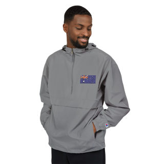 Packable Anorak Jacket | Hooded Windbreaker, Pocket Patch Detail 18