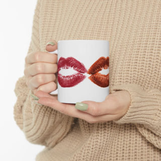 Kiss Lip Print Mug | Ceramic Coffee Cup 16