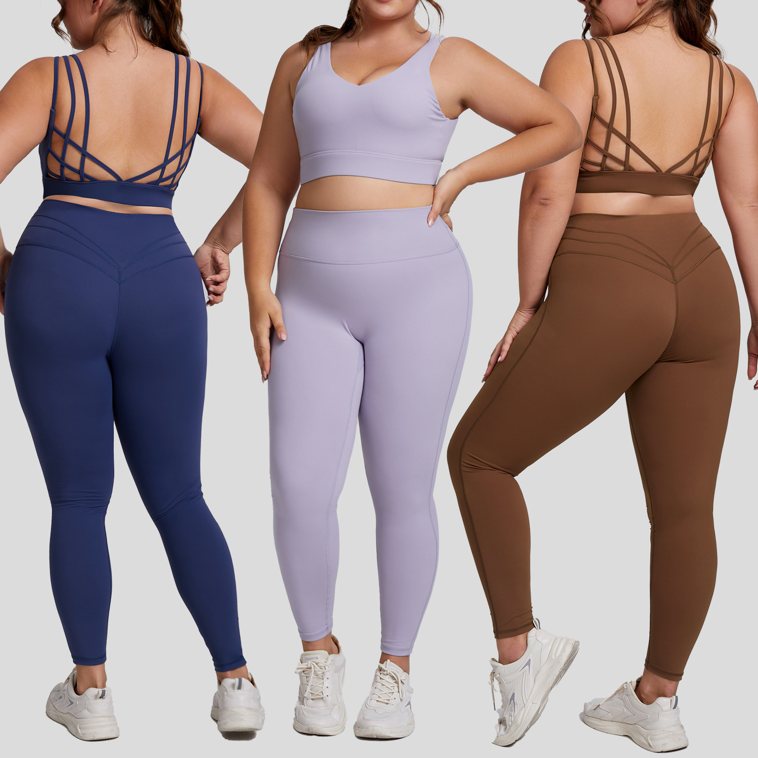 High-Elasticity Shock-Absorbing Yoga Fitness Set
