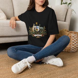 Australian Coat of Arms shirt | Kangaroo Emu Crest T-Shirt 22