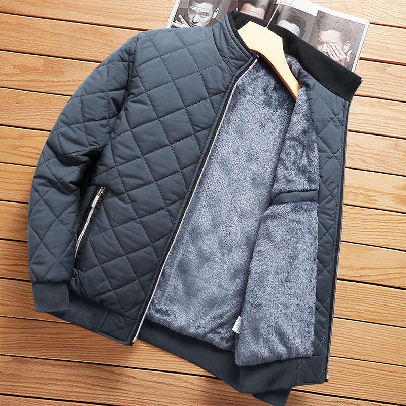 Men's Lightweight Down Cotton Jacket | Warm Casual Outerwear