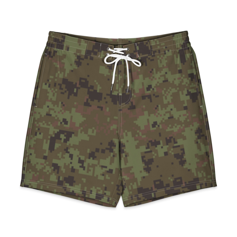 Men's board shorts, digi camo