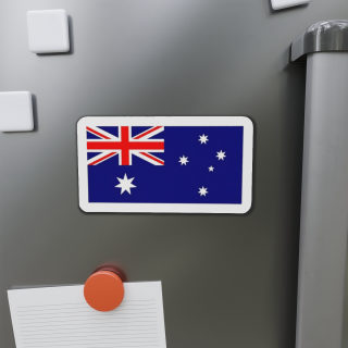 Australian Flag Die-Cut Magnet | Australia Rectangle Flag Magnet 10
