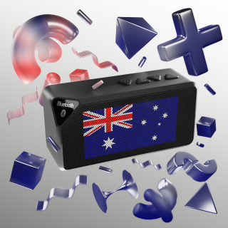 Australian Flag Bluetooth Speaker | Portable Wireless Speaker 4