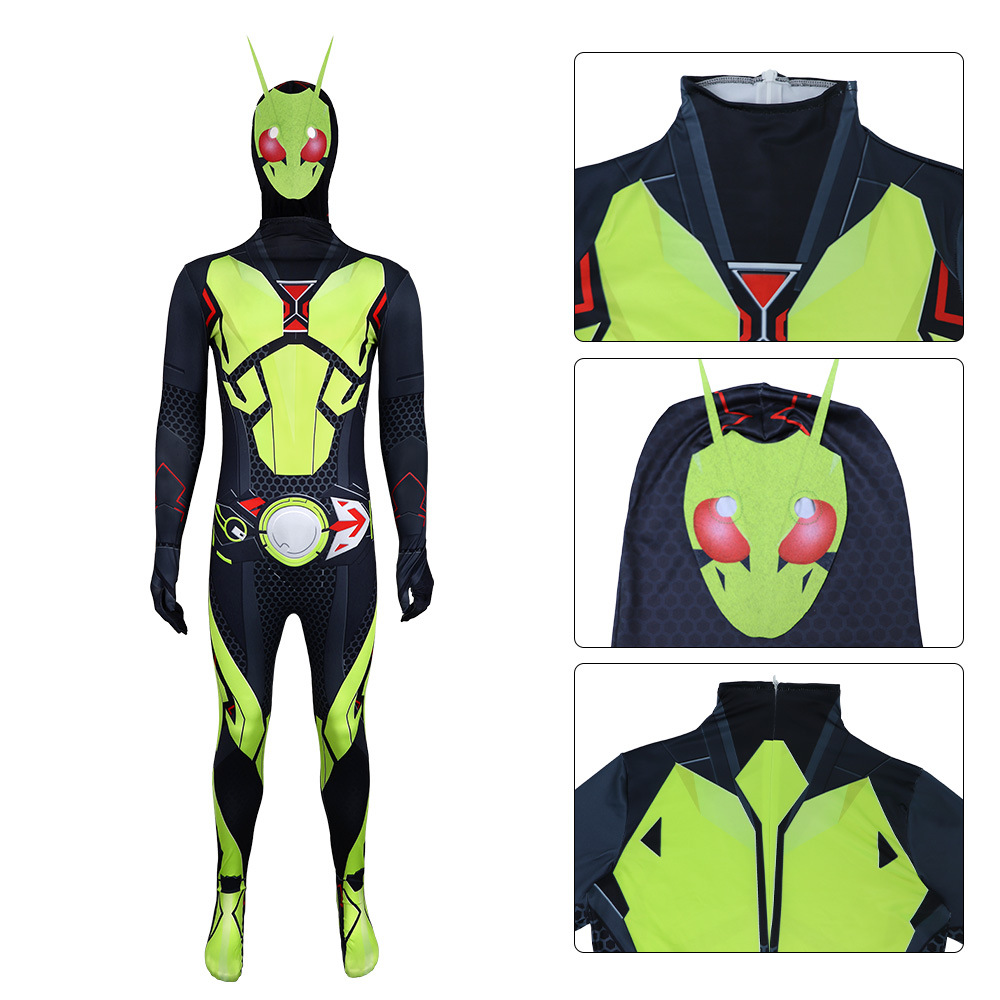 Halloween Kamen Rider Cosplay Costume for Role Play & Stage