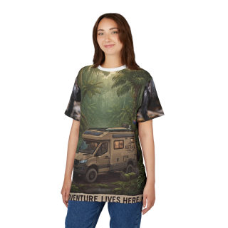 Camper Van Jungle Adventure Tee | All Over Print Shirt 16