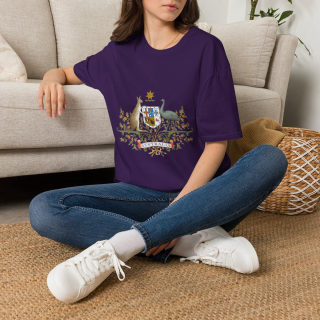 Australian Coat of Arms shirt | Kangaroo Emu Crest T-Shirt 30