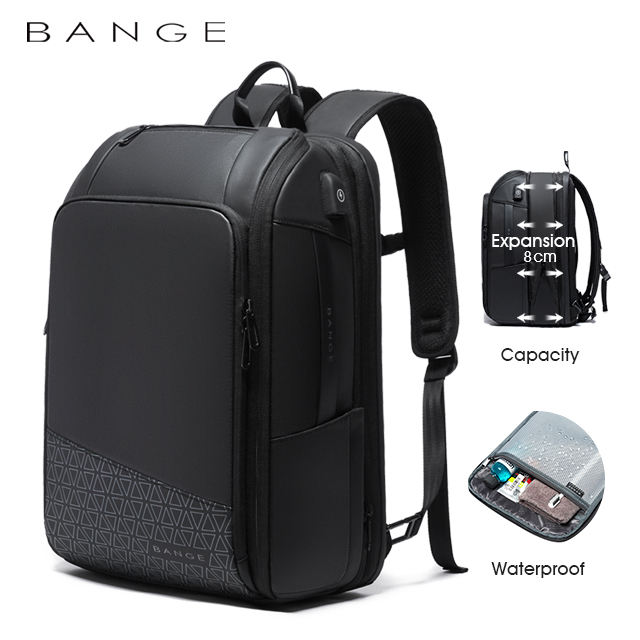Business Casual Backpack for Men | Large Capacity USB Oxford Cloth