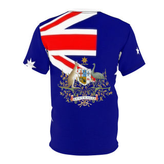 Australian Flag Coat of Arms Tee | All-Over Print Shirt 8