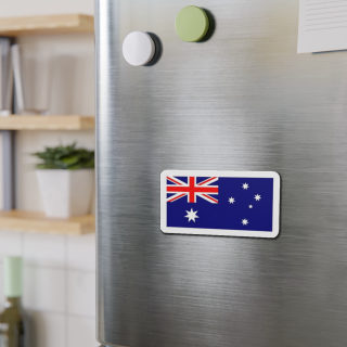 Australian Flag Die-Cut Magnet | Australia Rectangle Flag Magnet 13