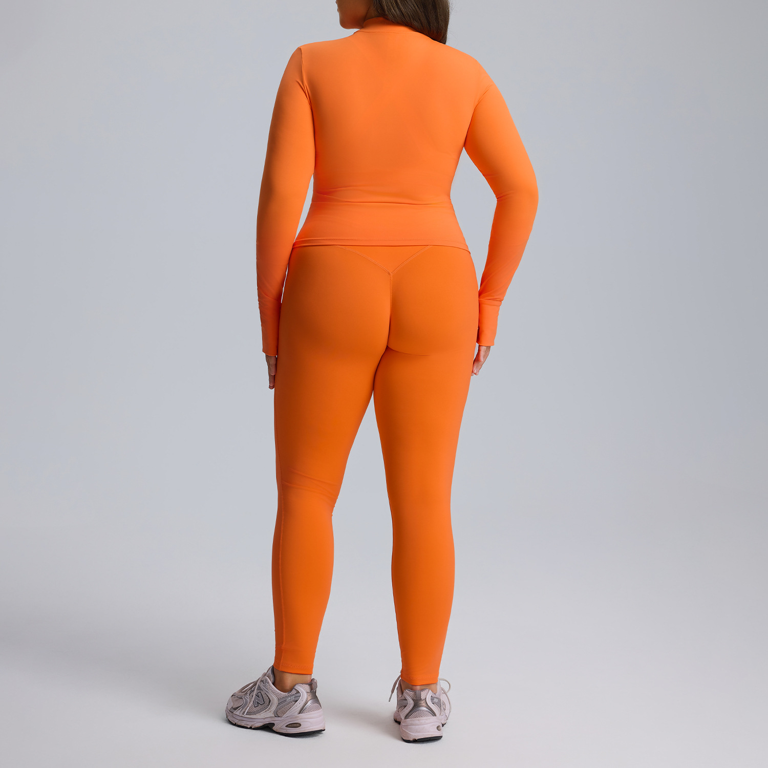 Women's Long-Sleeve Three-Piece Yoga Set