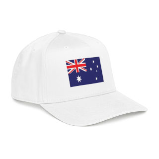 Australian Flag Mid Profile Baseball Cap | Australia Flag Embroidered Hat 11