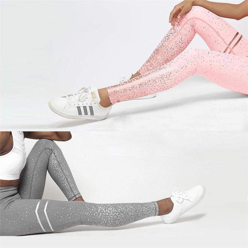 Women's Graphic Print High-Waist Fitness Leggings
