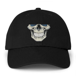 Grinning Skull Cap | Baseball Hat Skull Face 9
