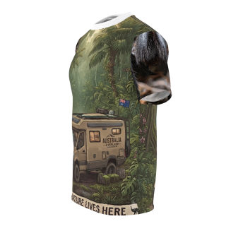 Camper Van Jungle Adventure Tee | All Over Print Shirt 23