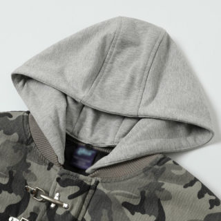 Camouflage Cotton-Padded Hooded Jacket for Men | Winter Coat 3