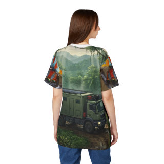 Overland Expedition Truck tee | Jungle Camper All-Over Print Shirt 22
