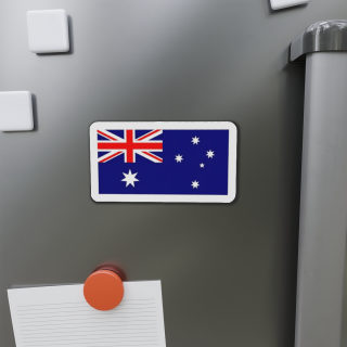 Australian Flag Die-Cut Magnet | Australia Rectangle Flag Magnet 9