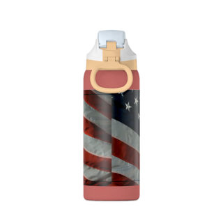 Uncle Sam Pointing Water Bottle | American Flag Patriotic 32oz 19