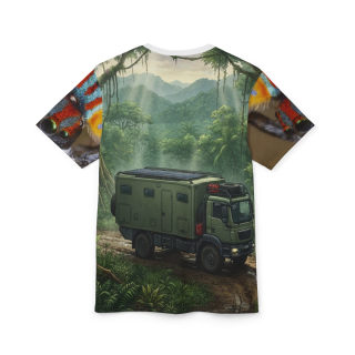 Overland Expedition Truck tee | Jungle Camper All-Over Print Shirt 10