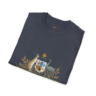 Australian Coat of Arms shirt | Kangaroo Emu Crest T-Shirt 59