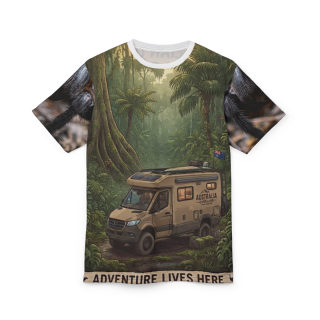 Camper Van Jungle Adventure Tee | All Over Print Shirt 6