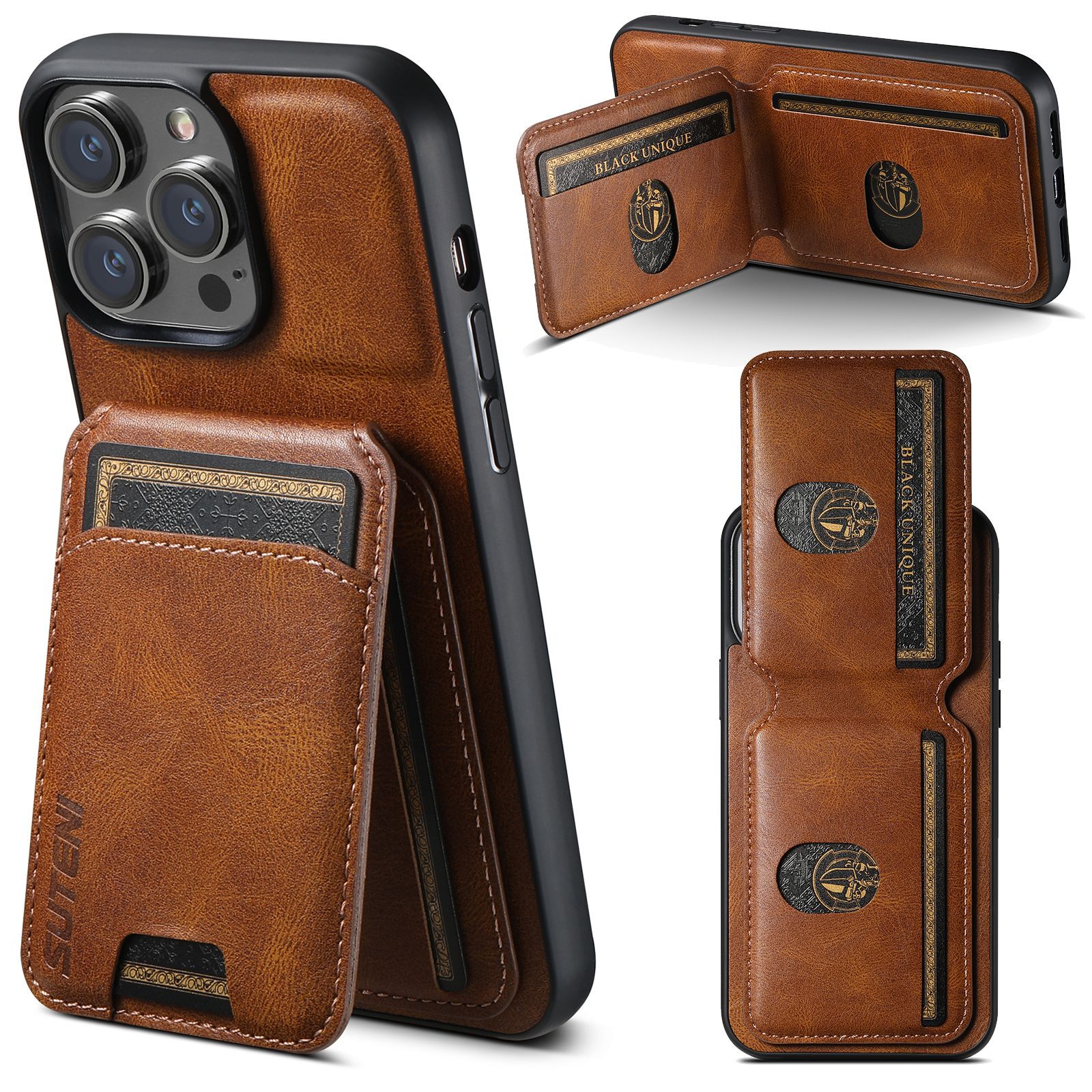 Card Slot Phone Case for iPhone 16 Plus / 14
