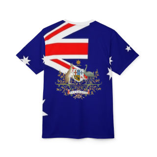 Australian Flag Coat of Arms Tee | All-Over Print Shirt 10