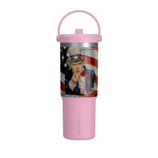 Uncle Sam Pointing American Flag Tumbler | 32oz Nomad 7
