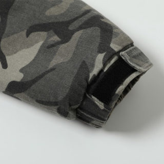 Camouflage Cotton-Padded Hooded Jacket for Men | Winter Coat 4
