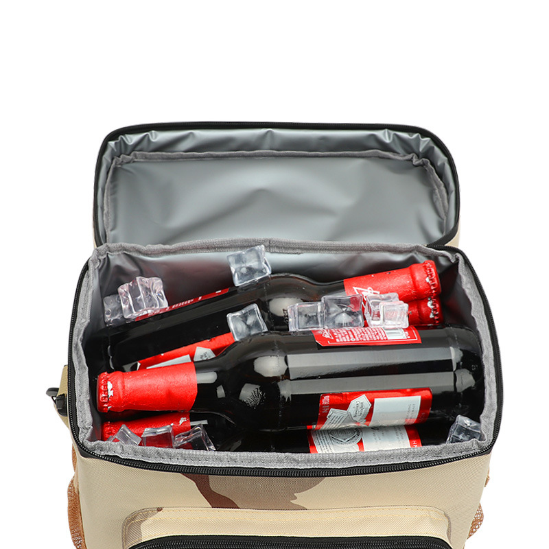 Outdoor Waterproof Camouflage Insulated Lunch Bag | Durable Oxford Fabric