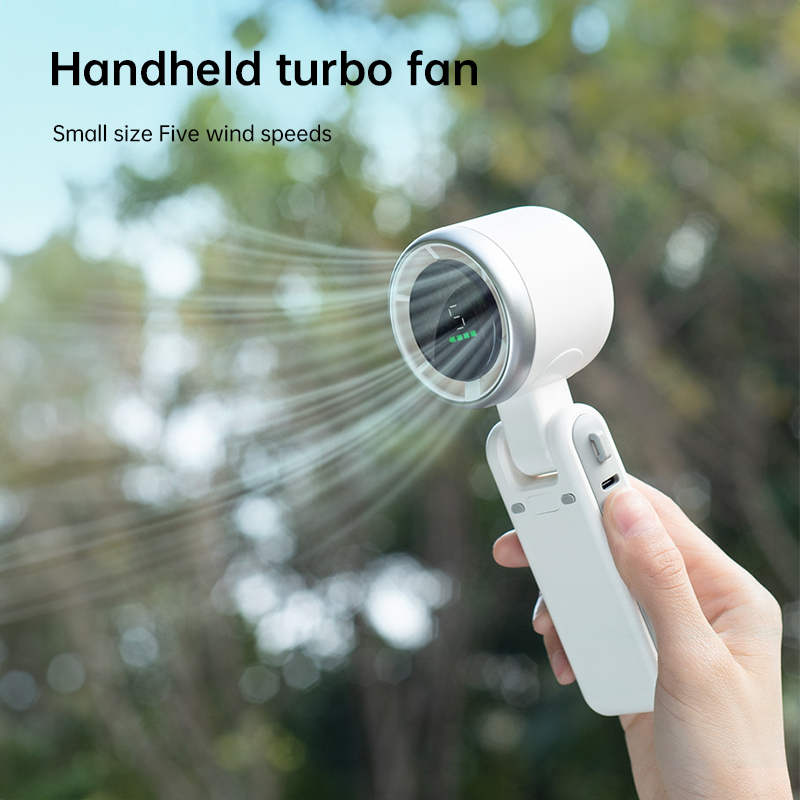 2026 Portable Electric Neck Fan | Foldable, USB Rechargeable, Wearable