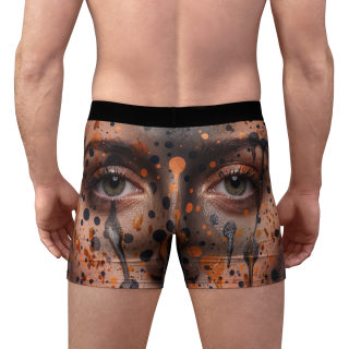 Paint-Splattered Face Boxer Briefs | All-Over Print 5