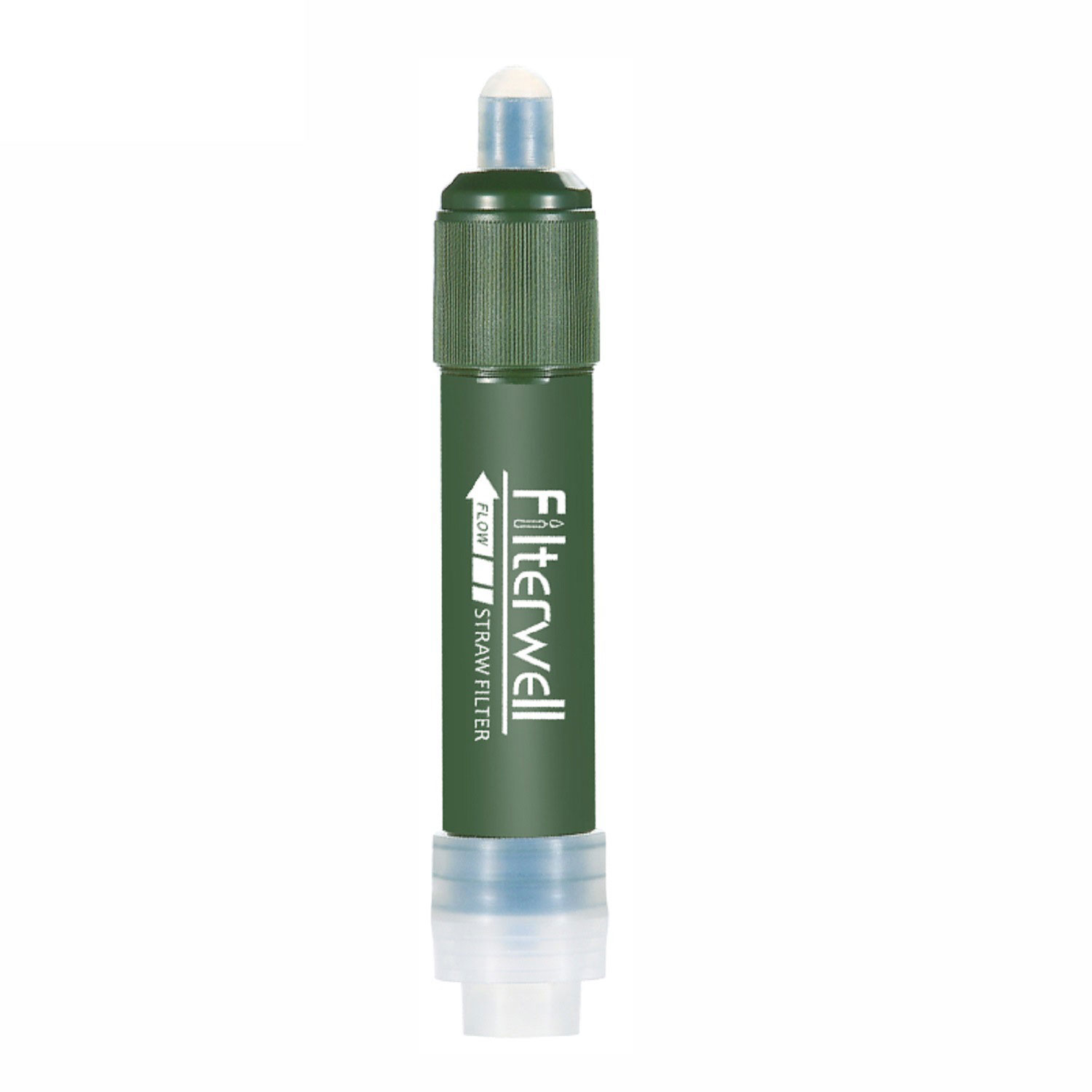 Portable Camping Water Filter Straw for Survival & Emergency Use